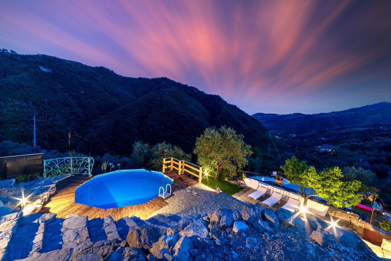 Agriturismo Colline Morghetta Isolabona ภายนอก รูปภาพ